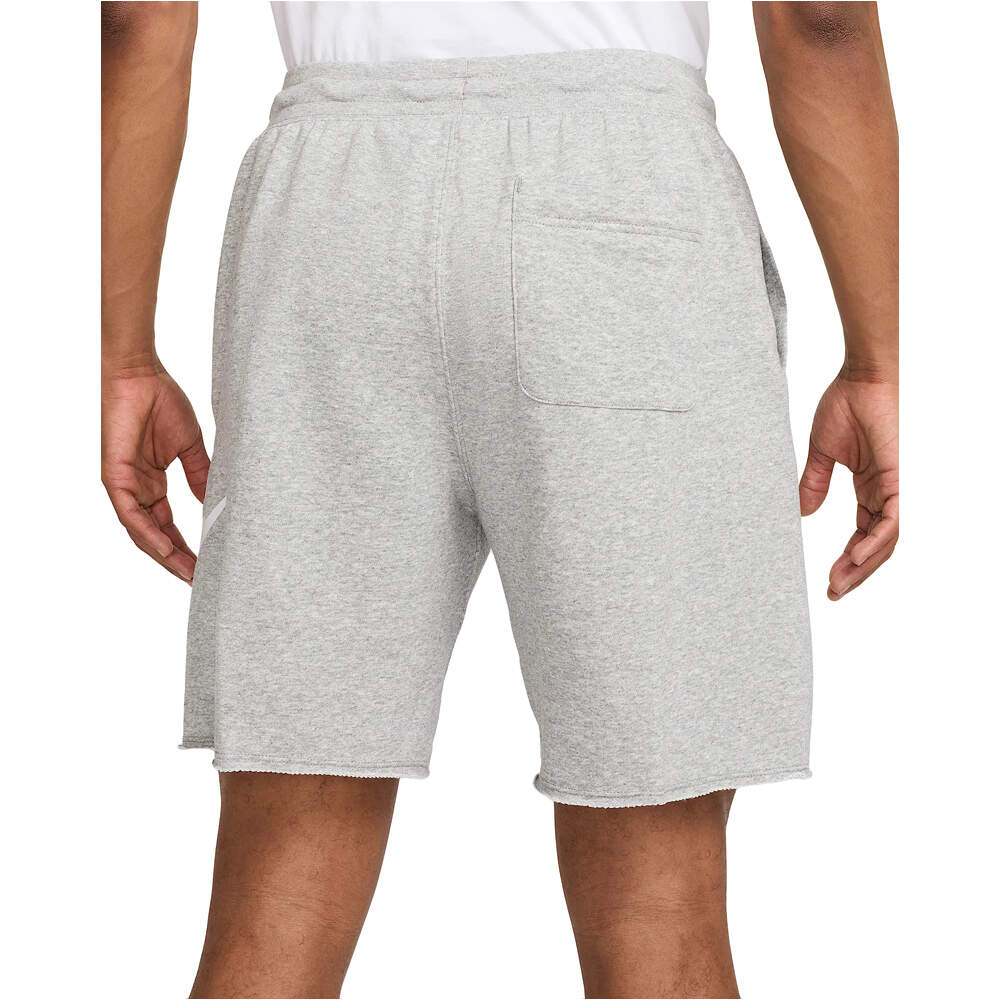 Nike bermudas hombre M NK CLUB ALUMNI FT SHORT vista trasera