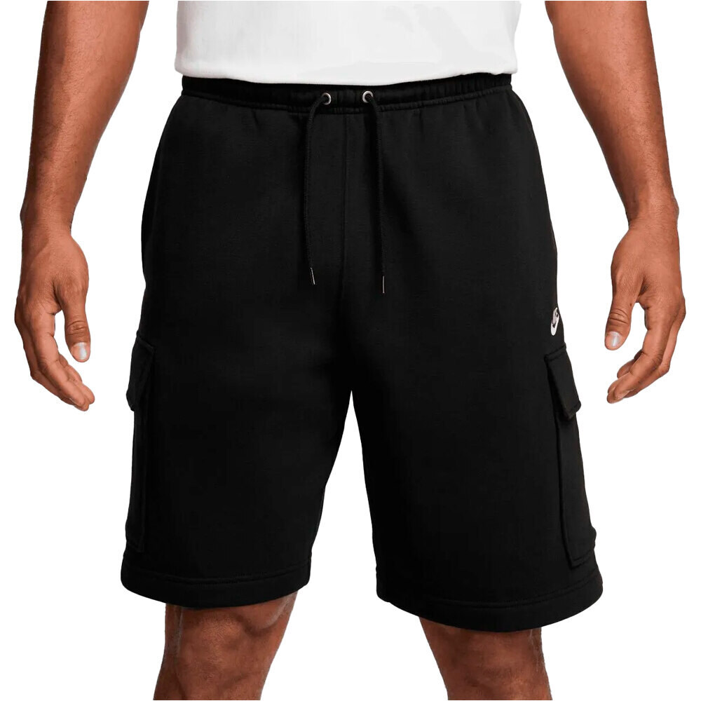 Nike bermudas hombre M NK CLUB BB CARGO SHORT vista frontal