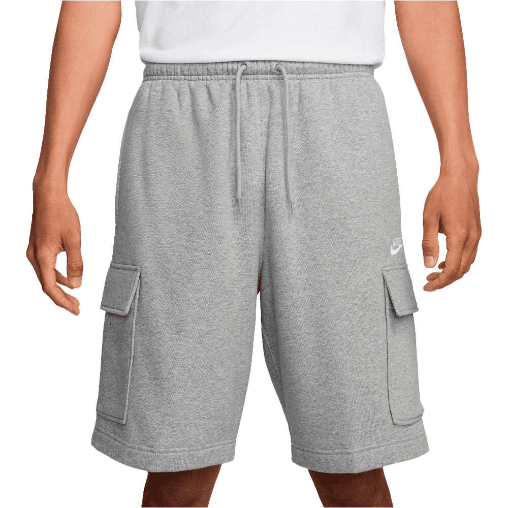 Nike bermudas hombre M NK CLUB BB CARGO SHORT vista frontal