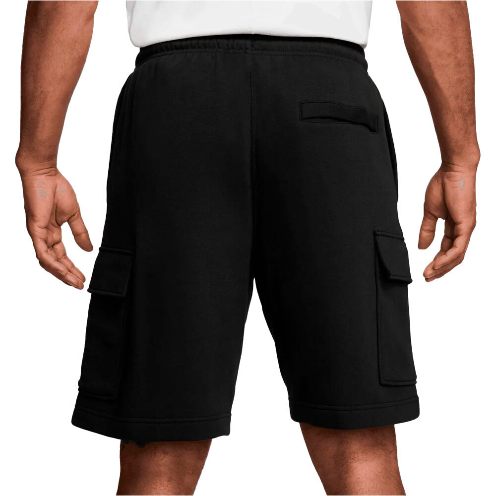 Nike bermudas hombre M NK CLUB BB CARGO SHORT vista trasera