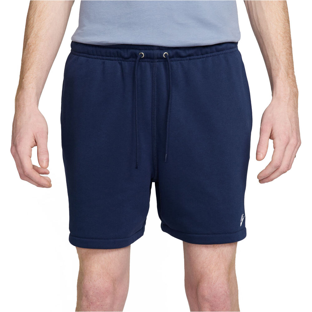 Nike bermudas hombre M NK CLUB FLOW FT SHORT vista frontal