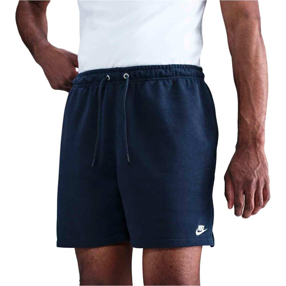 Nike bermudas hombre M NK CLUB FLOW FT SHORT vista frontal