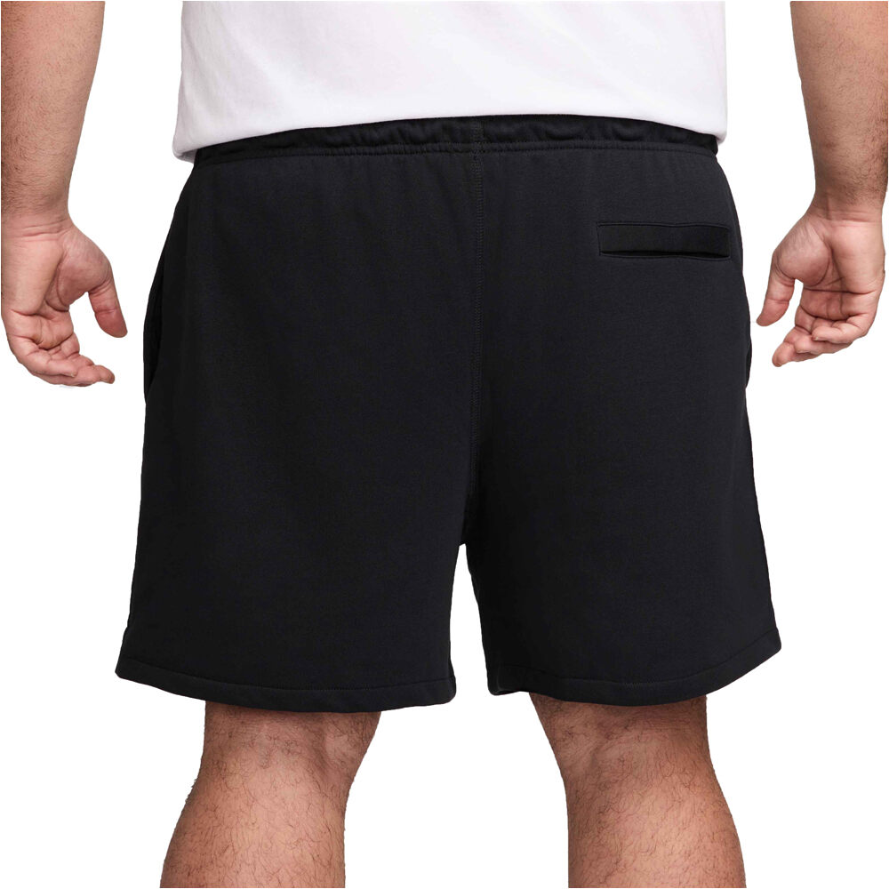 Nike bermudas hombre M NK CLUB FLOW FT SHORT vista trasera