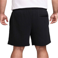 Nike bermudas hombre M NK CLUB FLOW FT SHORT vista trasera