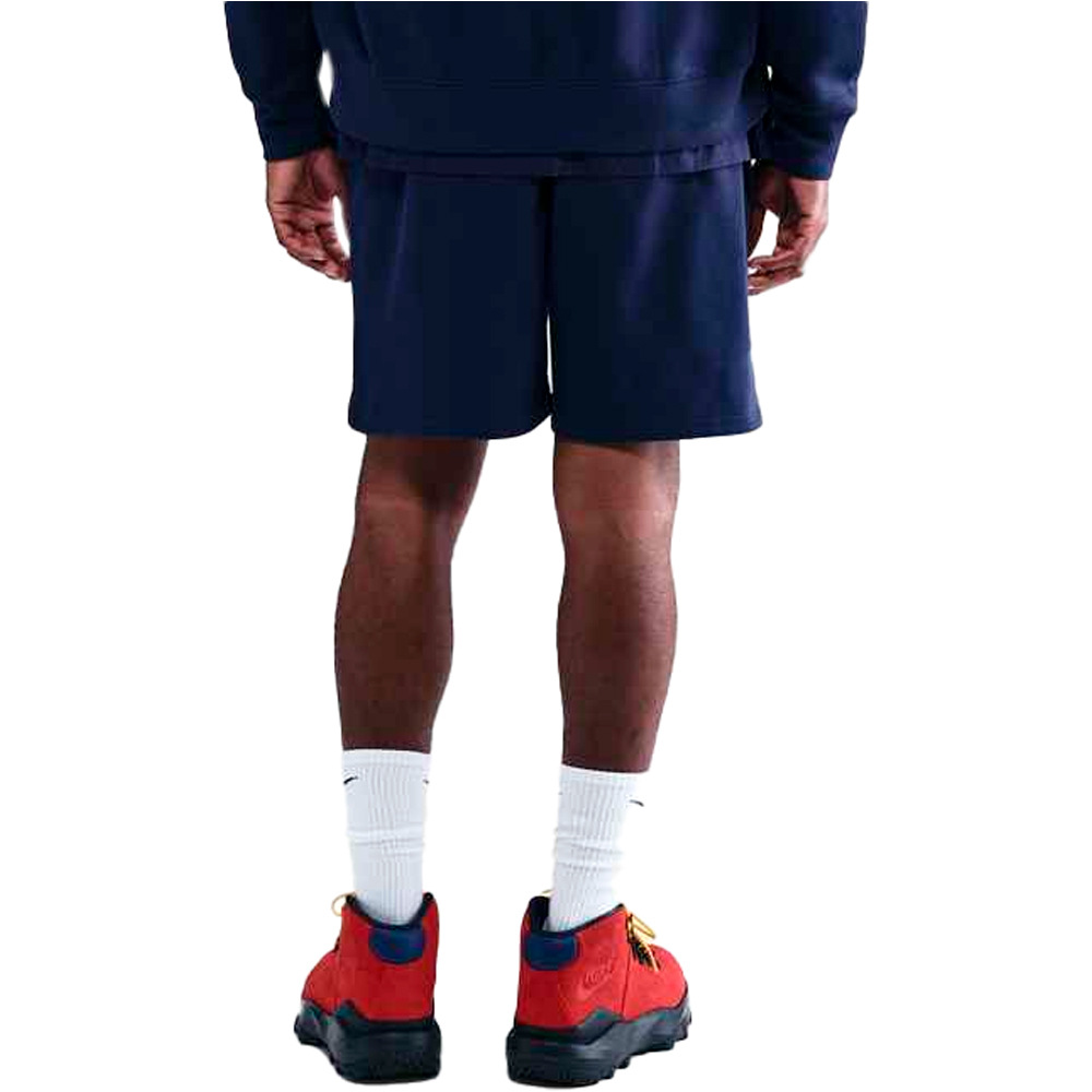 Nike bermudas hombre M NK CLUB FLOW FT SHORT vista trasera