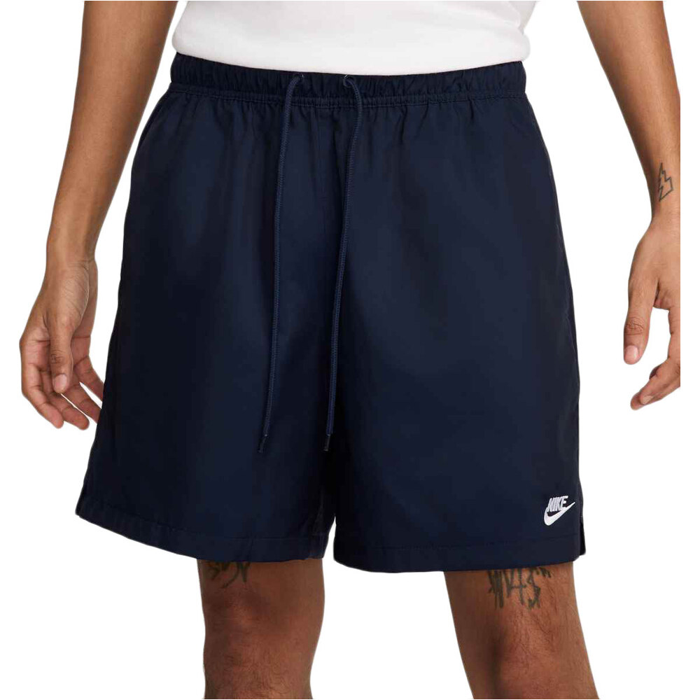 Nike bermudas hombre M NK CLUB FLOW SHORT vista frontal