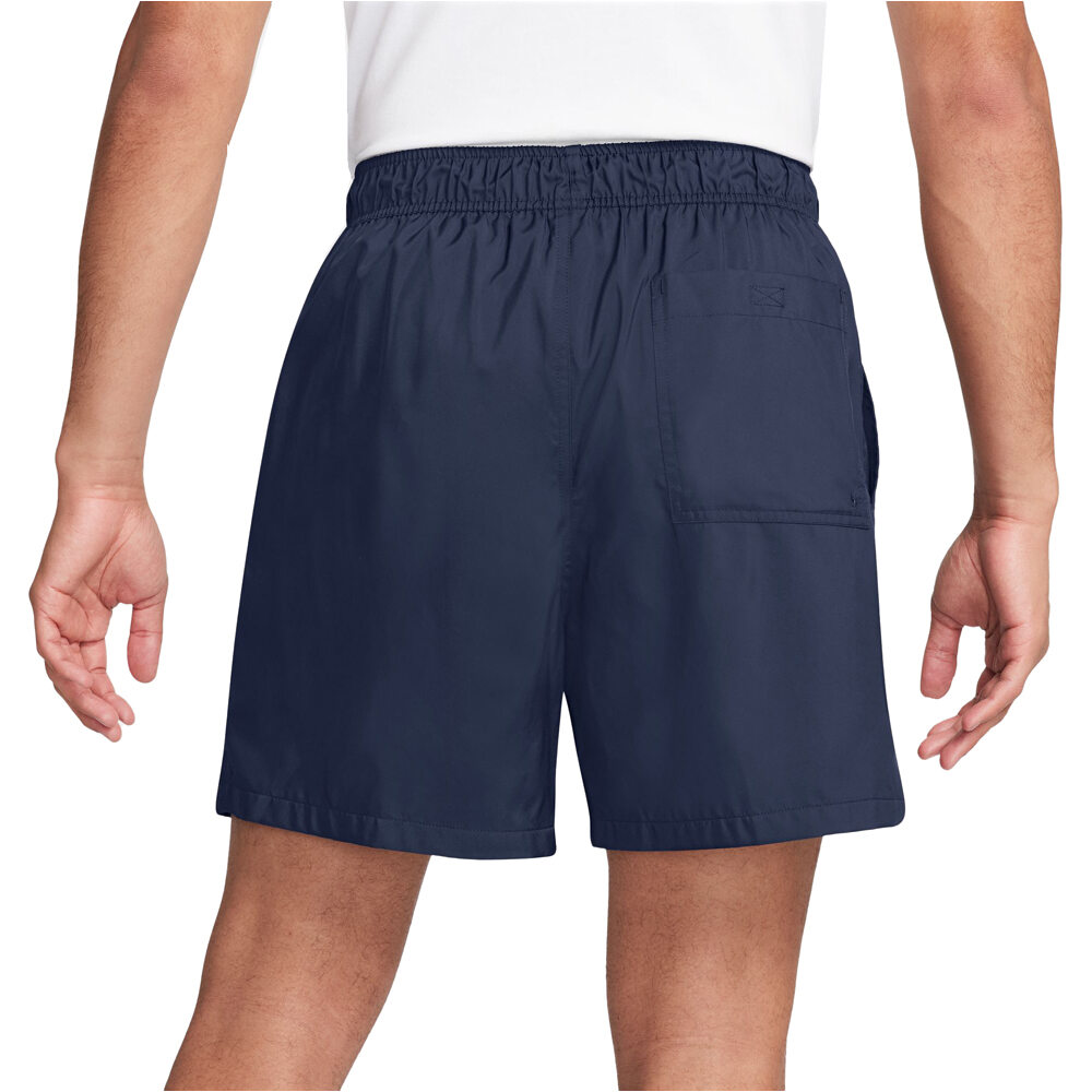 Nike bermudas hombre M NK CLUB FLOW SHORT vista trasera