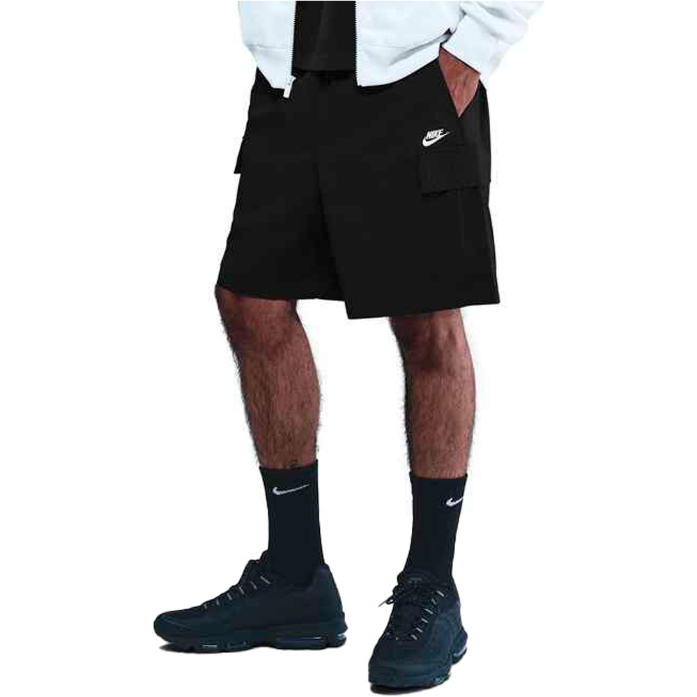 Nike bermudas hombre M NK CLUB UTILITY SHORT vista frontal