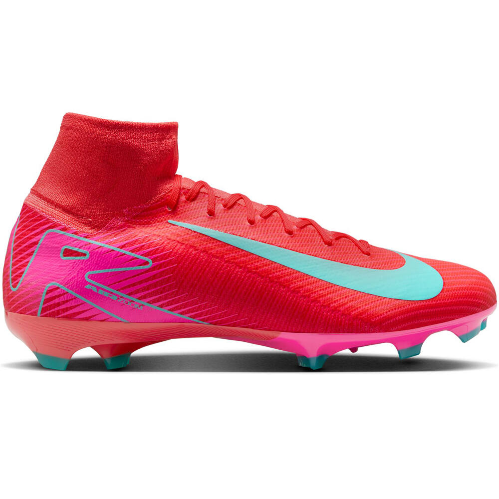 Nike botas de futbol cesped artificial MERCURIAL ZM  SUPERFLY 10 PRO FG ROVE lateral exterior