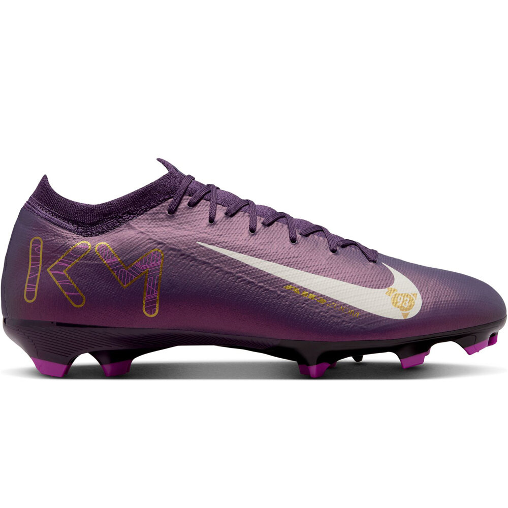 Nike botas de futbol cesped artificial MERCURIAL ZM VAPOR 16 PRO KM FG GRRS lateral exterior
