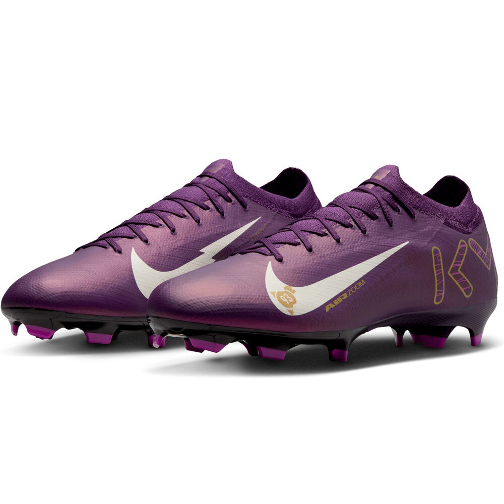 Nike botas de futbol cesped artificial MERCURIAL ZM VAPOR 16 PRO KM FG GRRS lateral interior
