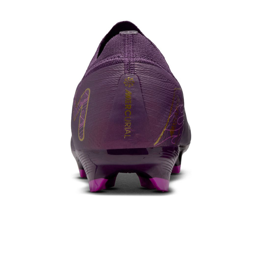Nike botas de futbol cesped artificial MERCURIAL ZM VAPOR 16 PRO KM FG GRRS vista trasera