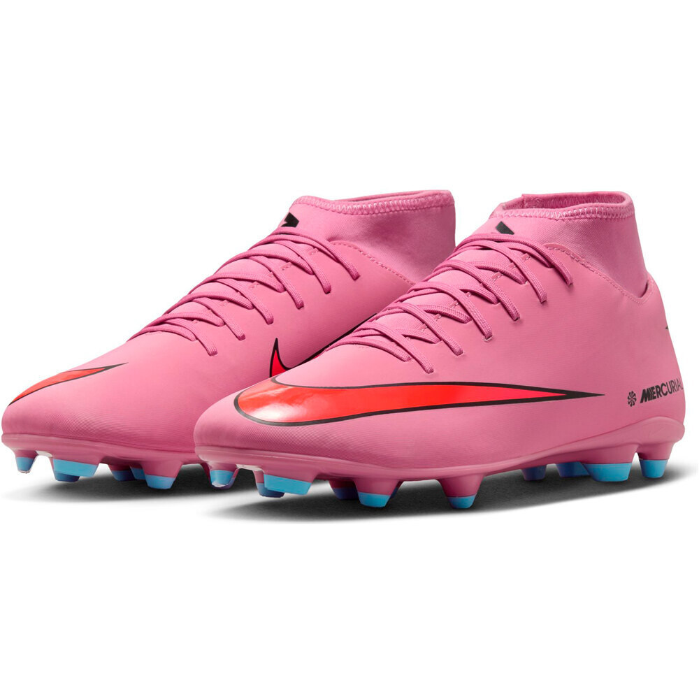 Nike botas de futbol cesped artificial MERCURIAL ZOOM SUPERFLY 10 CLUB FG/MG lateral interior