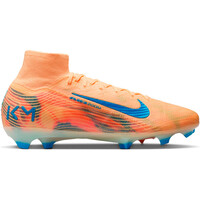 Nike botas de futbol cesped artificial MERCURIAL ZOOM SUPERFLY 10 ELITE KM FG/MG lateral exterior