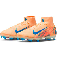 Nike botas de futbol cesped artificial MERCURIAL ZOOM SUPERFLY 10 ELITE KM FG/MG lateral interior