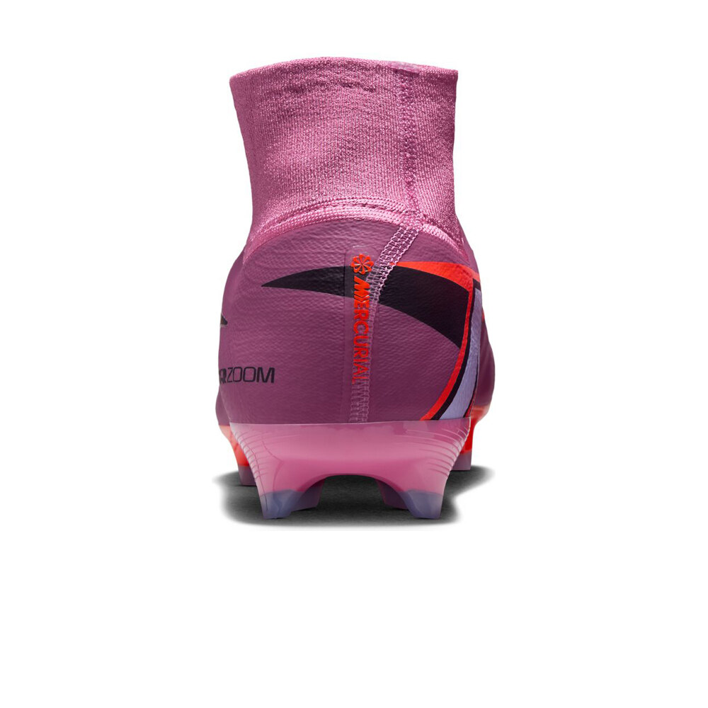 Nike botas de futbol cesped artificial MERCURIAL ZOOM  SUPERFLY 10 PRO FG vista trasera