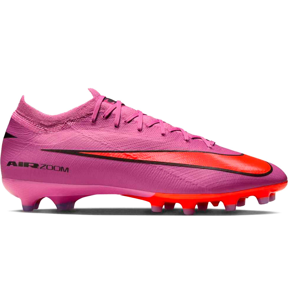Nike botas de futbol cesped artificial MERCURIAL ZOOM  VAPOR 16 PRO AG-PRO lateral exterior