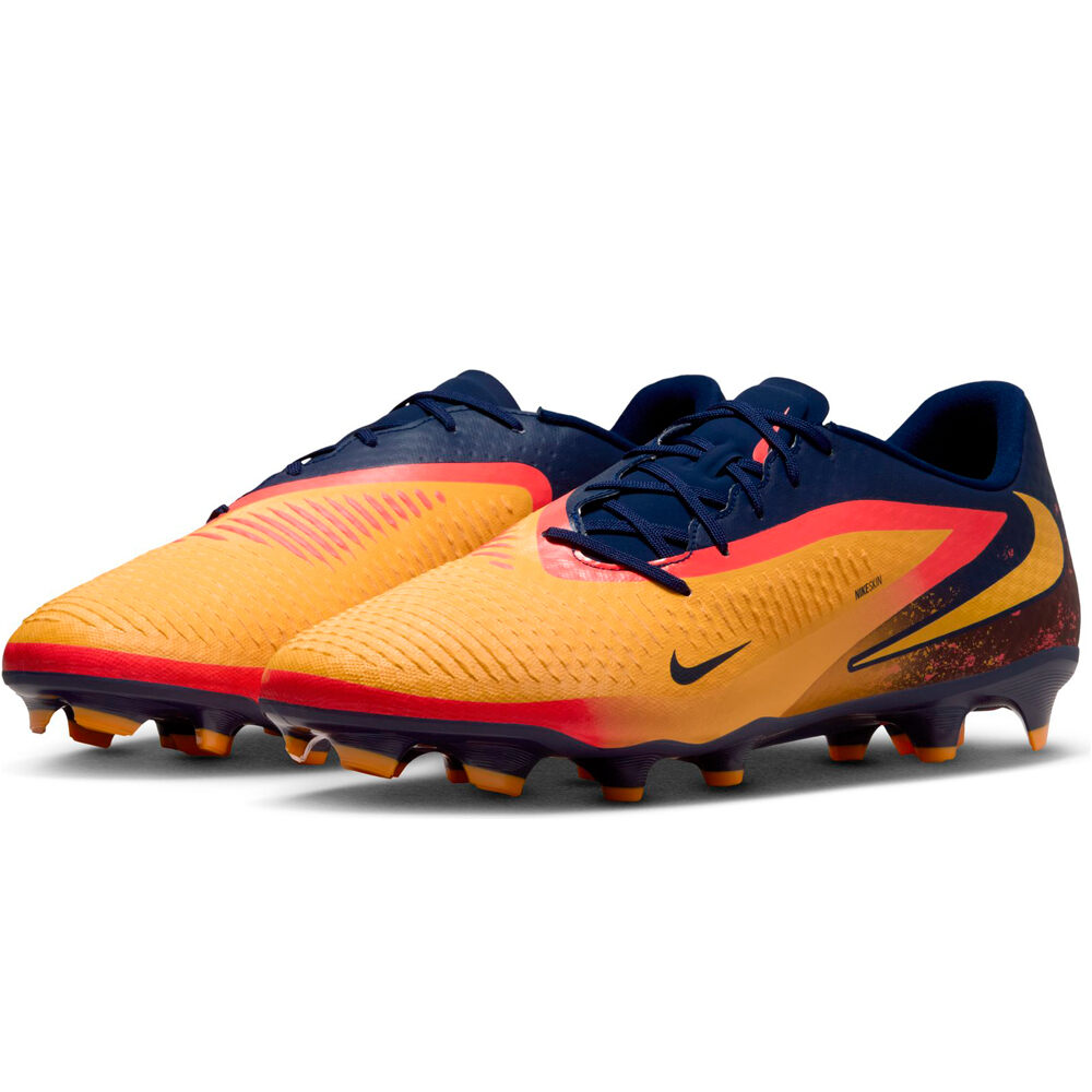 Nike botas de futbol cesped artificial PHANTOM 6 HAALAND LOW ACAD FG/MG lateral interior