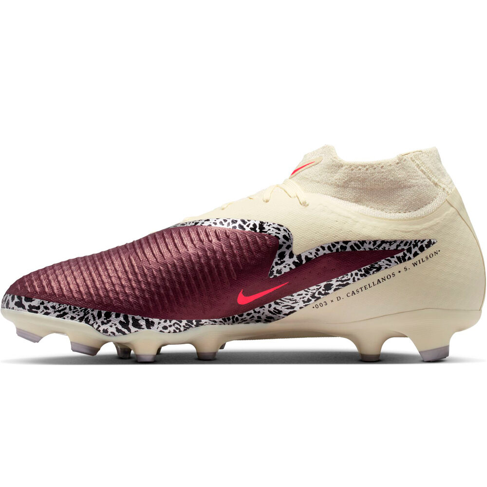 Nike botas de futbol cesped artificial PHANTOM 6 HIGH ACAD FG/MG NU3 puntera