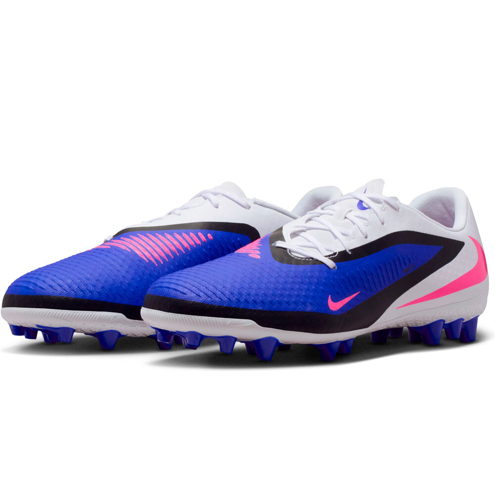Nike botas de futbol cesped artificial PHANTOM 6 LOW ACAD AG AZ lateral interior