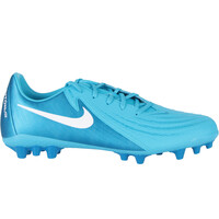 Nike botas de futbol cesped artificial PHANTOM GX II ACADEMY AG CEBL lateral exterior