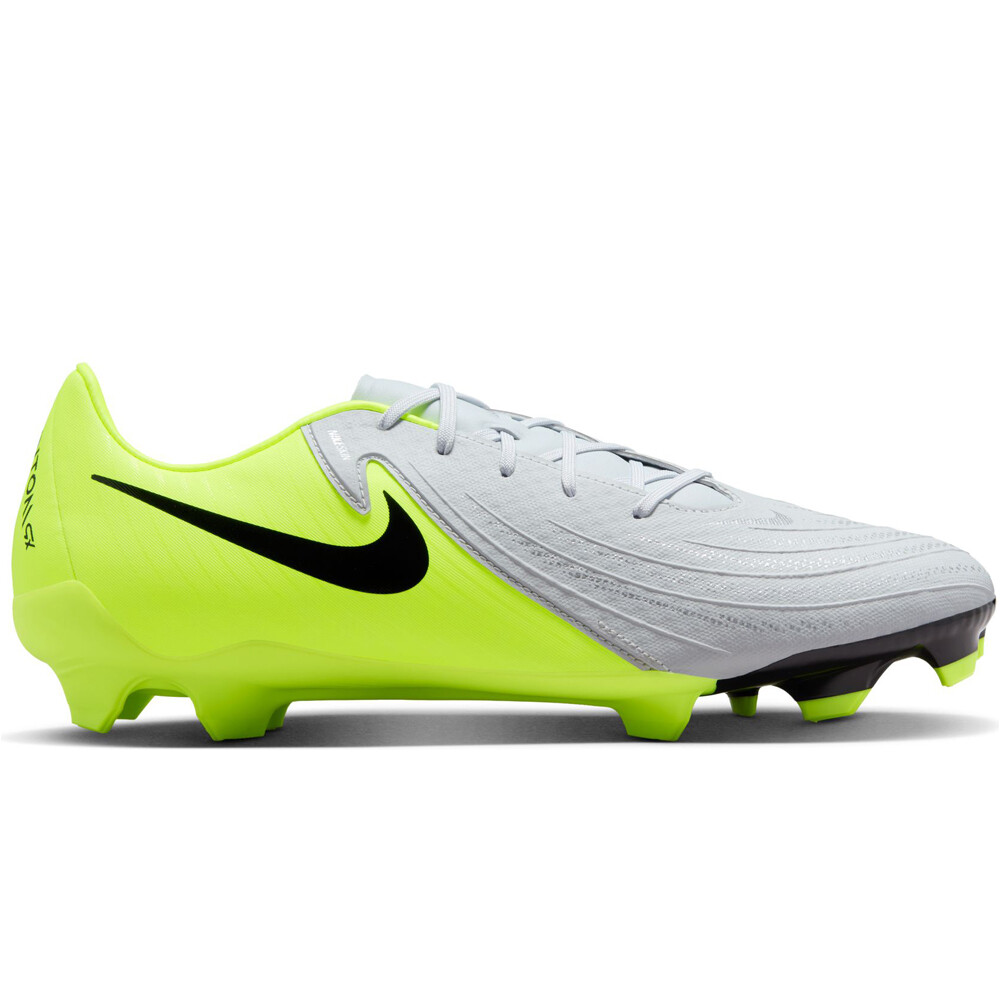 Nike botas de futbol cesped artificial PHANTOM GX II ACADEMY FG/MG NEVE lateral exterior