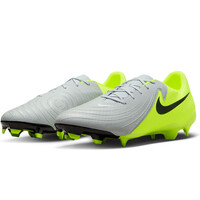 Nike botas de futbol cesped artificial PHANTOM GX II ACADEMY FG/MG NEVE lateral interior
