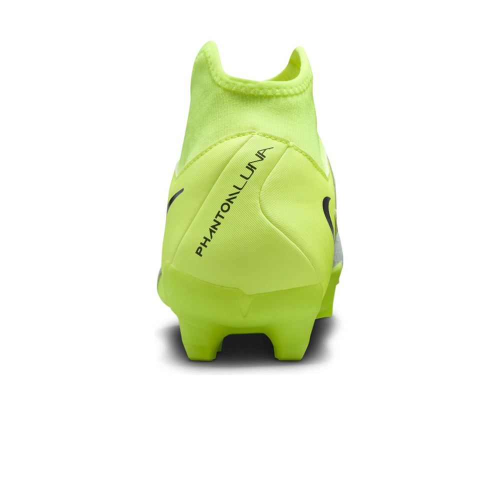 Nike botas de futbol cesped artificial PHANTOM LUNA II ACADEMY FG/MG NEVE vista trasera