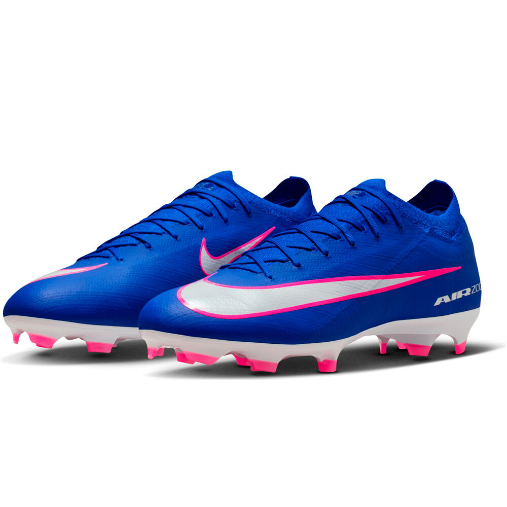 Nike botas de futbol cesped artificial ZM MERCURIAL VAPOR 16 PRO FG AZ lateral interior