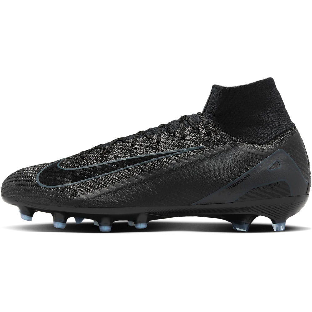 Nike botas de futbol cesped artificial ZM SUPERFLY 10 ELITE AG-PRO lateral exterior