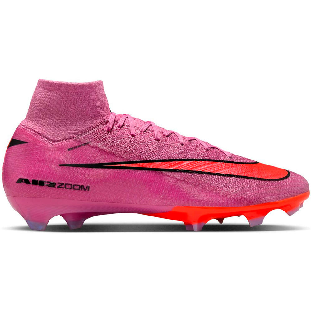 Nike botas de futbol cesped artificial ZM SUPERFLY 10 ELITE FG lateral exterior