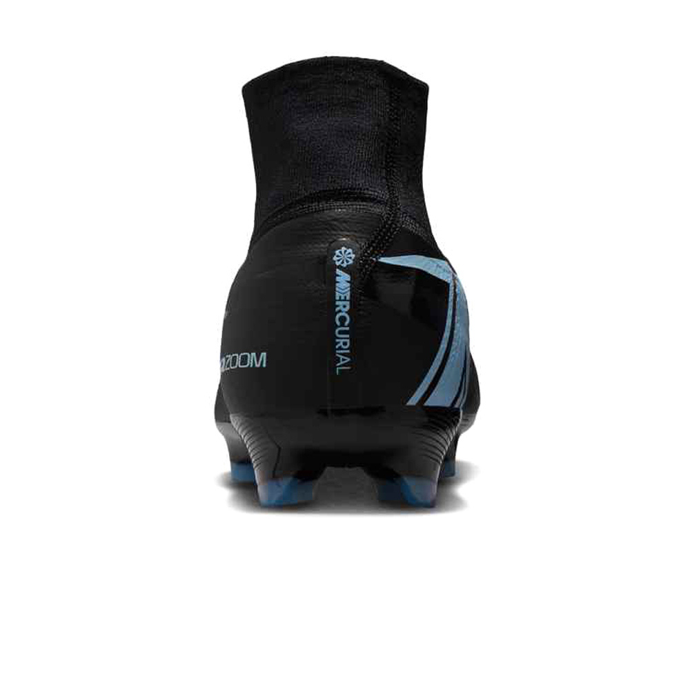 Nike botas de futbol cesped artificial ZM SUPERFLY 10 PRO FG vista trasera