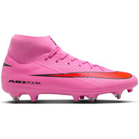Nike botas de futbol cesped natural ZM SUPERFLY 10 ACAD SG-PRO AC lateral exterior