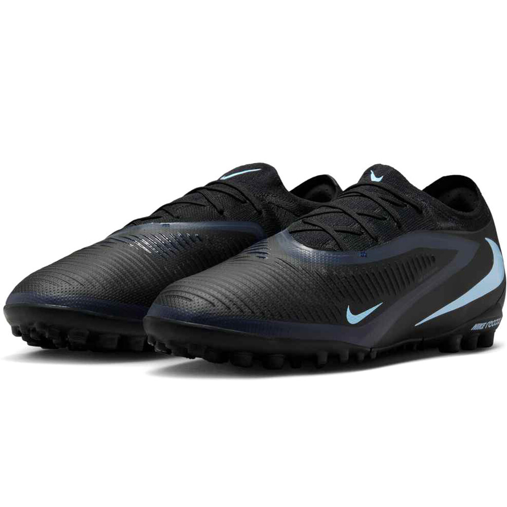 Nike botas de futbol multitaco y terreno duro REACTX PHANTOM 6 LOW PRO TF lateral interior