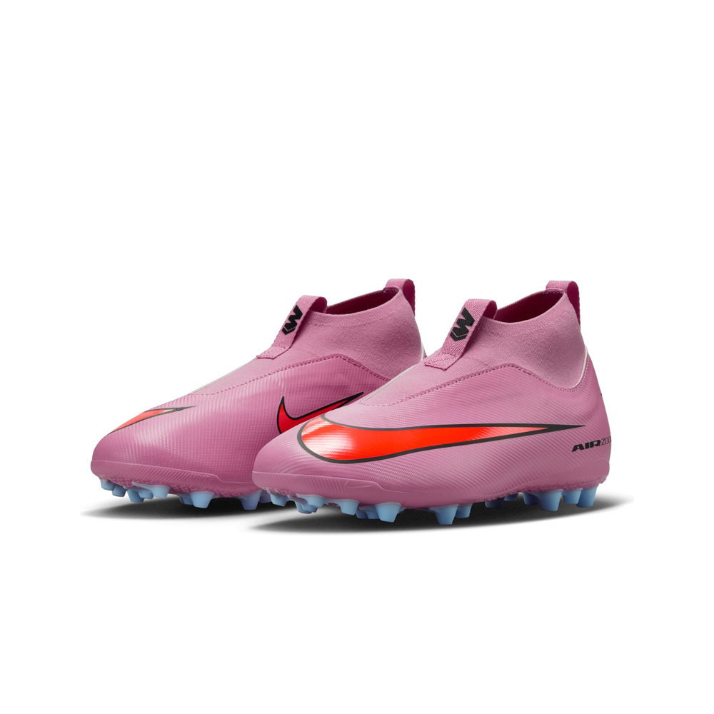 Nike botas de futbol niño cesped artificial JR MERCURIAL ZOOM SUPERFLY 10 ACADEMY AG lateral interior