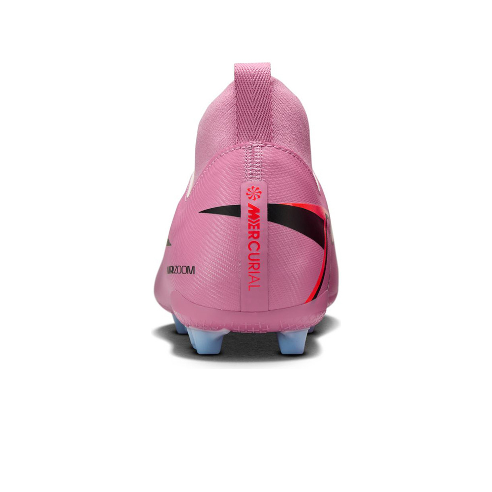 Nike botas de futbol niño cesped artificial JR MERCURIAL ZOOM SUPERFLY 10 ACADEMY AG vista trasera