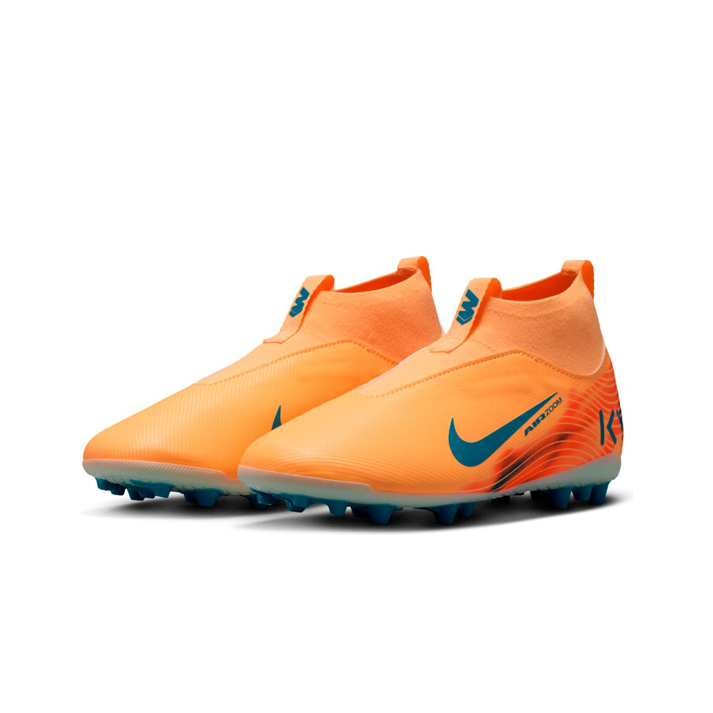 Nike botas de futbol niño cesped artificial JR MERCURIAL ZOOM SUPERFLY 16 ACADEMY KM AG lateral interior