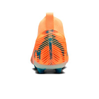 Nike botas de futbol niño cesped artificial JR MERCURIAL ZOOM SUPERFLY 16 ACADEMY KM AG vista trasera
