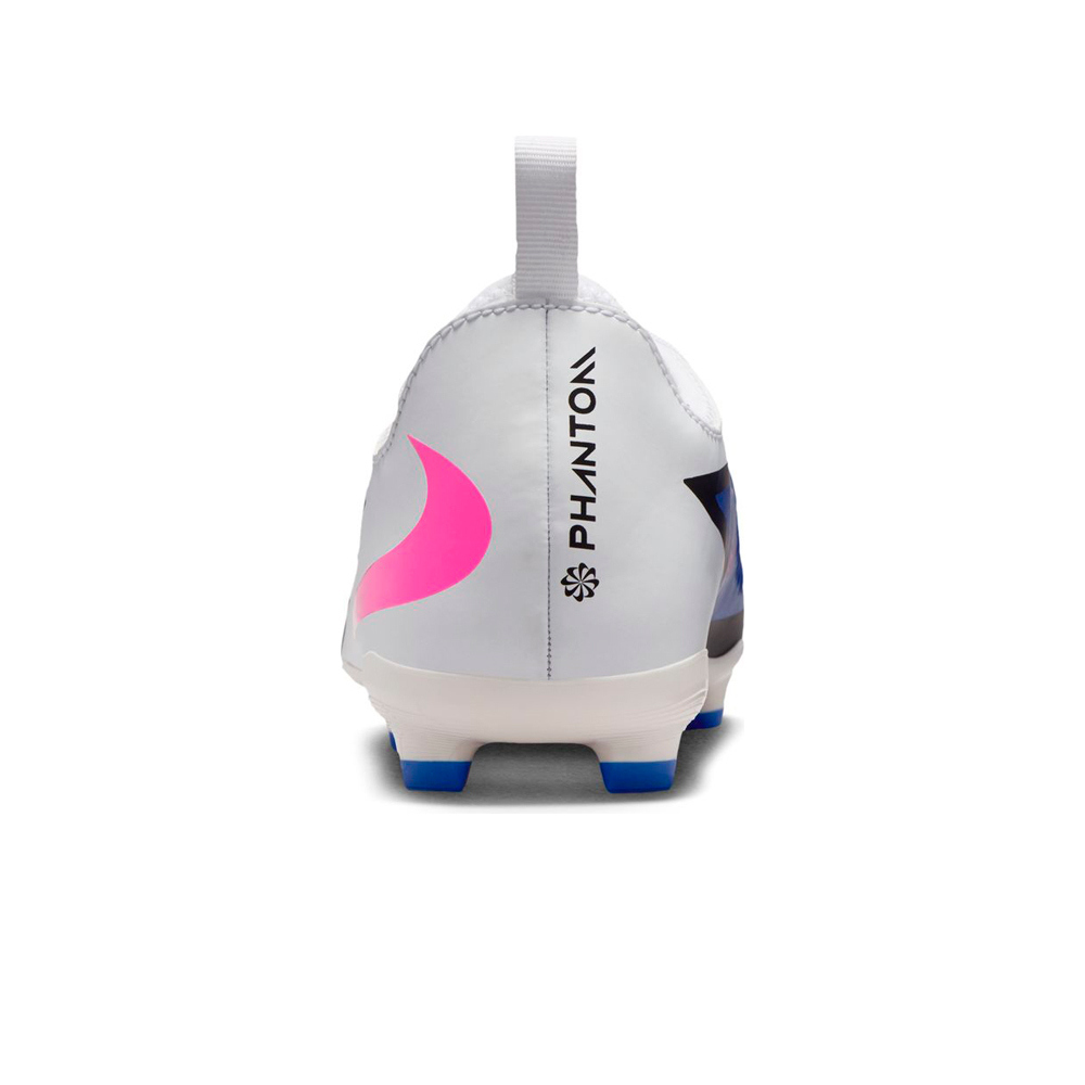 Nike botas de futbol niño cesped artificial JR PHANTOM 6 LOW ACAD FG/MG AZ vista trasera