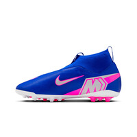 Nike botas de futbol niño cesped artificial JR ZOOM MERCURIAL SUPERFLY 10 ACADEMY AG AZ puntera