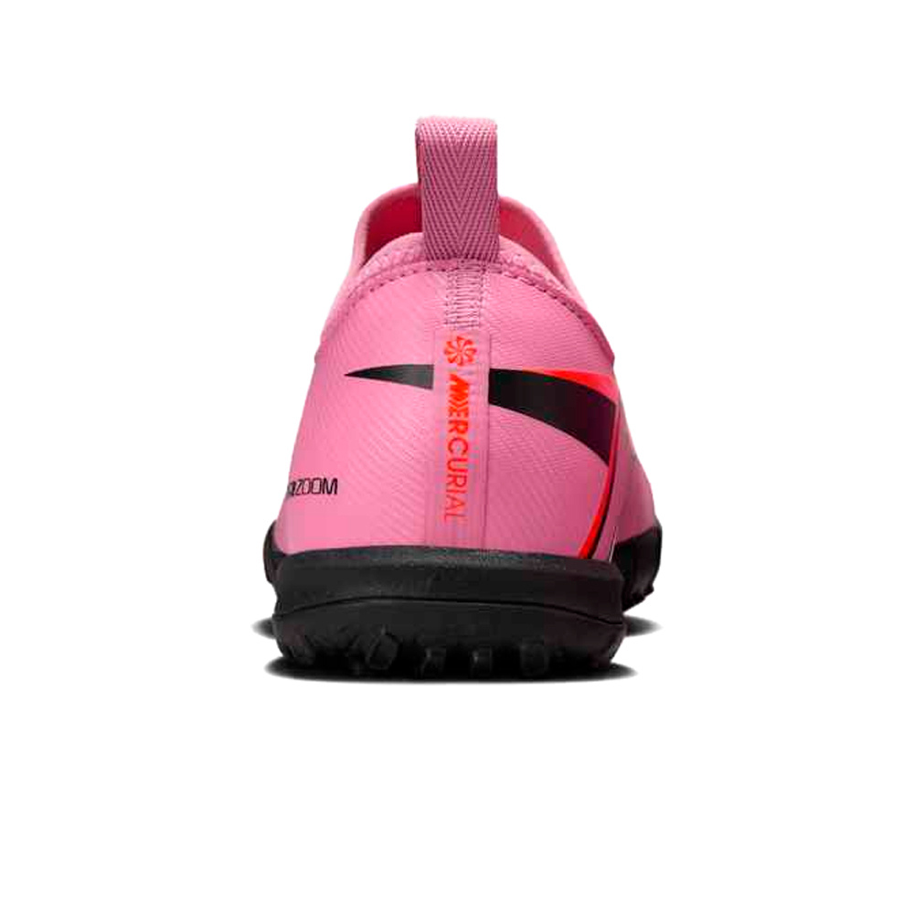 Nike botas de futbol niño multitaco y terreno duro JR MERCURIAL ZOOM VAPOR 16 ACADEMY TF vista trasera