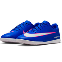 Nike botas fútbol sala MERCURIAL VAPOR 16 CLUB IC AZ lateral interior