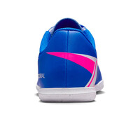 Nike botas fútbol sala niño JR MERCURIAL VAPOR 16 CLUB IC AZ vista trasera