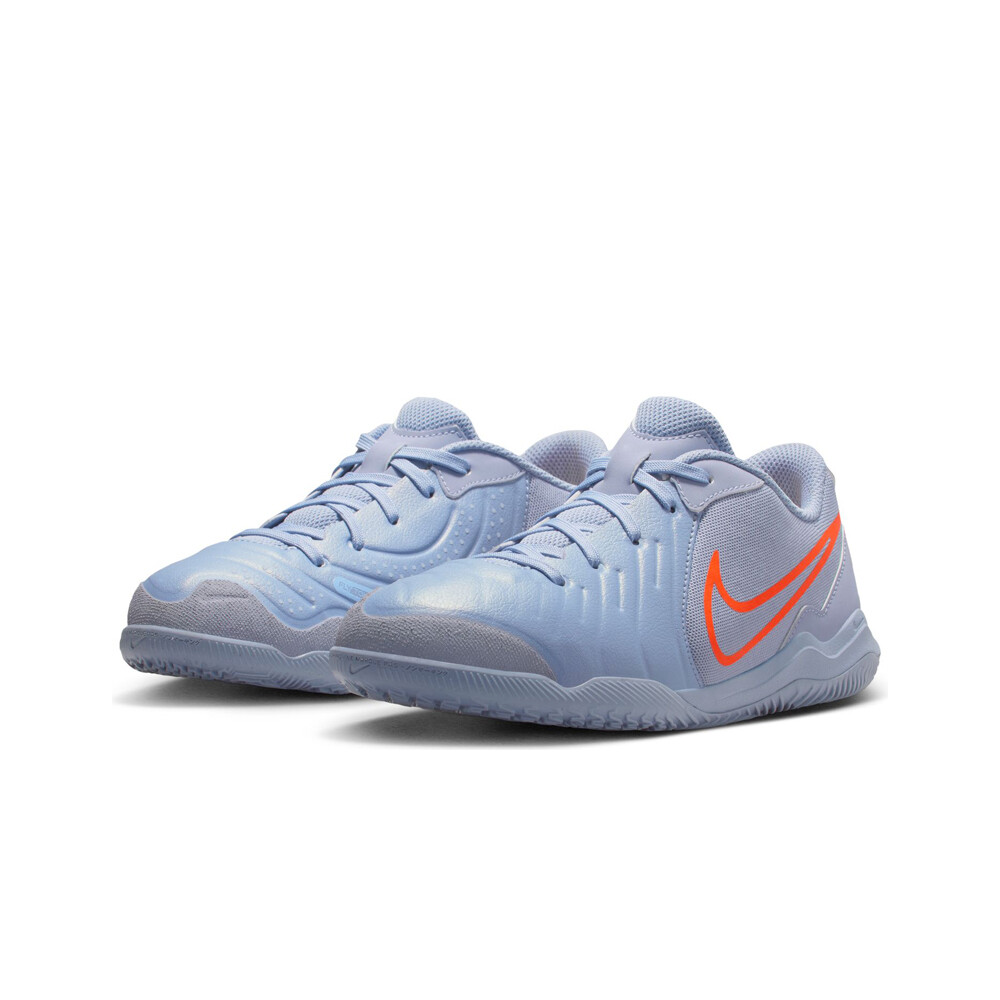 Nike botas fútbol sala niño JR TIEMPO LEGEND 10 ACADEMY IC lateral interior