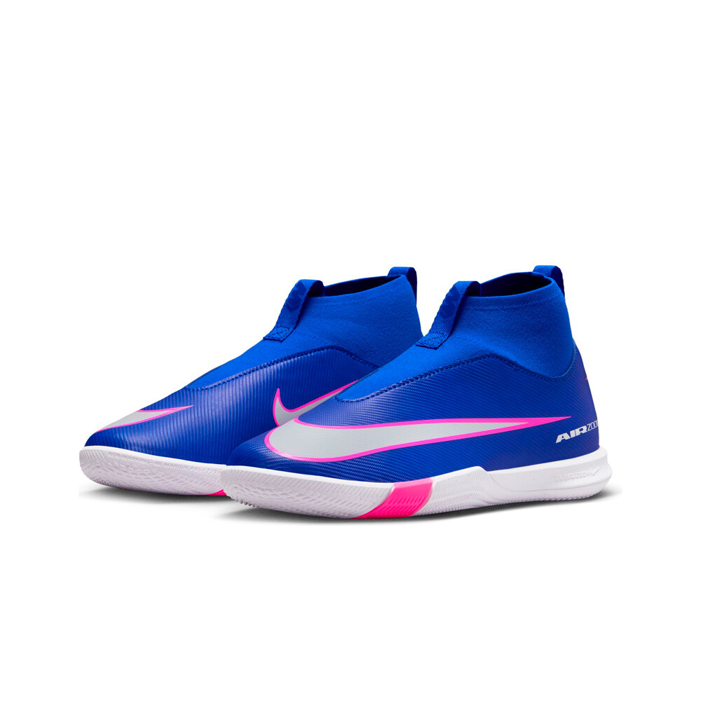 Nike botas fútbol sala niño JR ZOOM MERCURIAL SUPERFLY 10 ACADEMY IC lateral interior