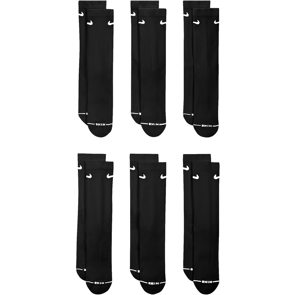 Nike calcetines deportivos U NK ED ELVD CRW 6P - 144 03