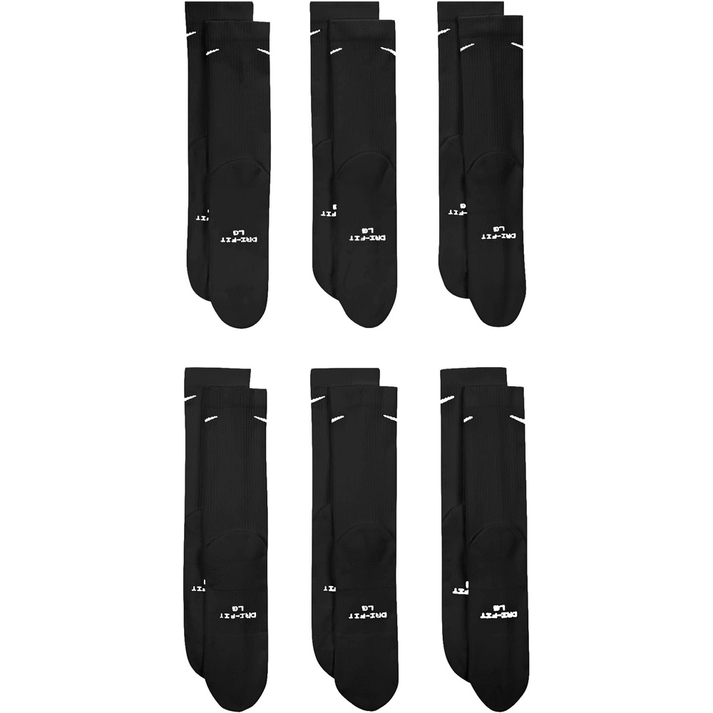 Nike calcetines deportivos U NK ED ELVD CRW 6P - 144 04