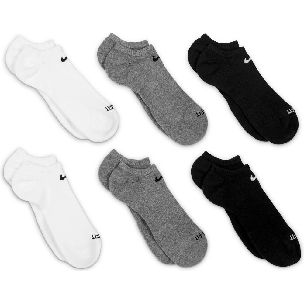 Nike calcetines deportivos U NK ED PLUS CUSH NS 6PR 132 01