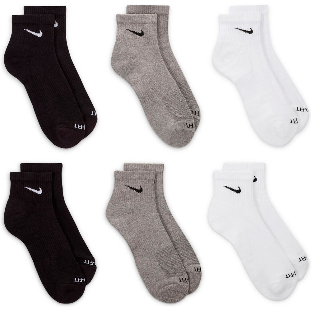Nike calcetines deportivos U NK EVRY PLS CUSH ANKL 6PR-BD 01