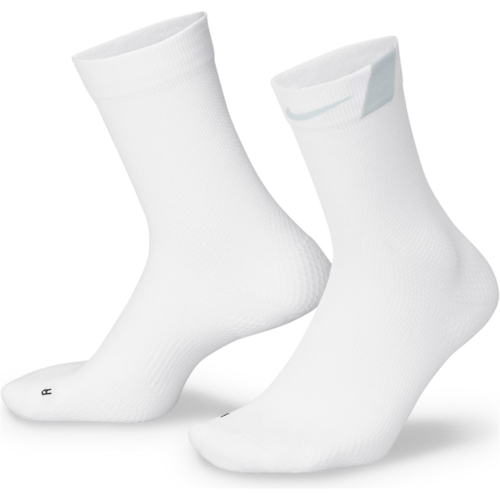 Nike calcetines running U NK LTWT RUN CREW 1PR - 200 vista frontal